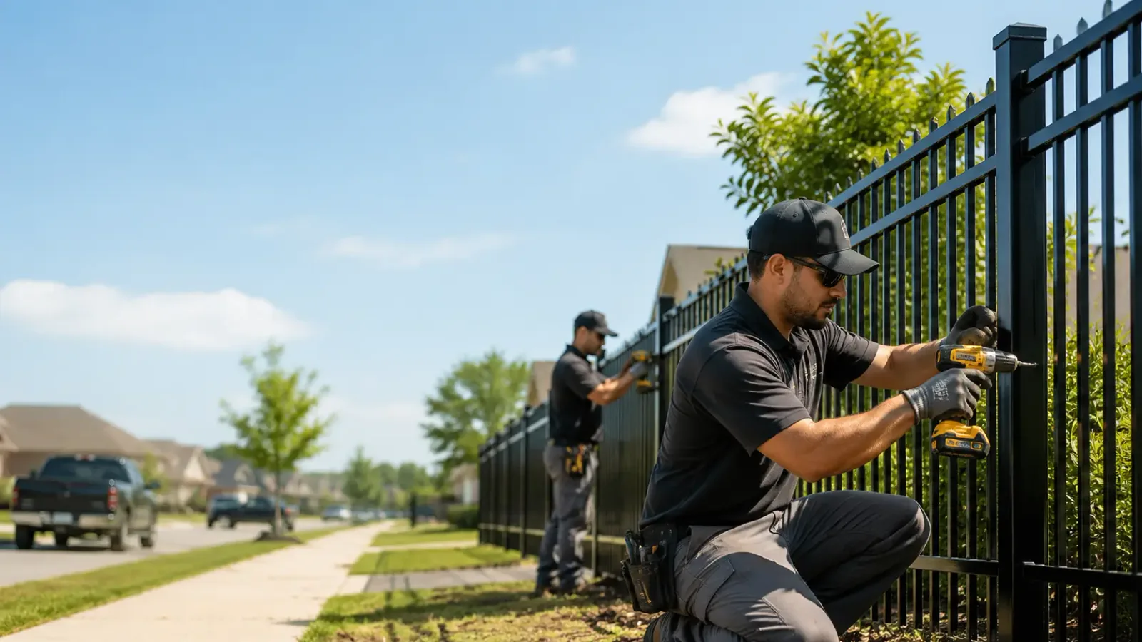 Metal Fence Installation in Wellsville, NY